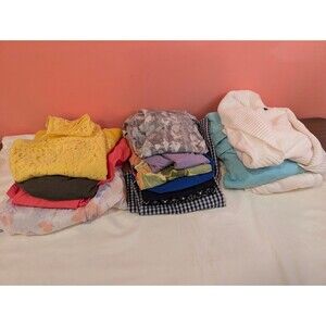 Women's Bundle of Small Tops Mixed Brands 14 Pieces